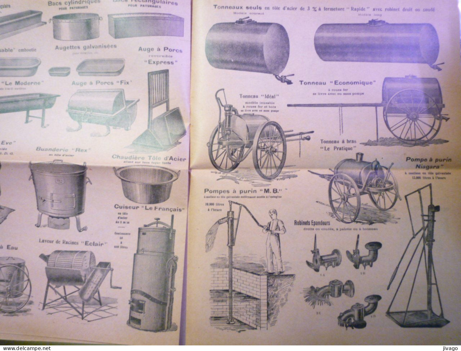 2024 - 1501  Catalogue Superbement Illustré  1932  (Machines Agricoles Et Autres)  16 Pages   XXX - Advertising