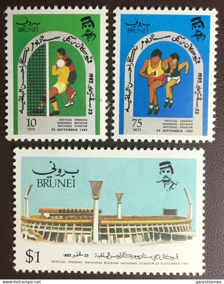 Brunei 1983 National Stadium Opening MNH - Brunei (...-1984)