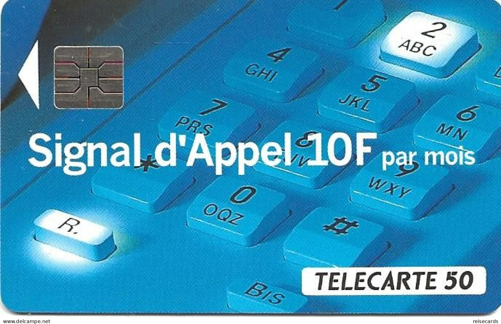 France: France Telecom 10.93 F421A Signal D'Appel - 1993