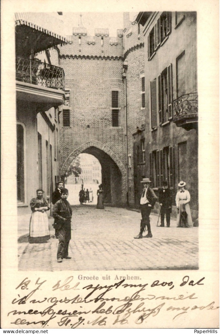 Arnhem - Groete Uit - 1899 - Autres & Non Classés