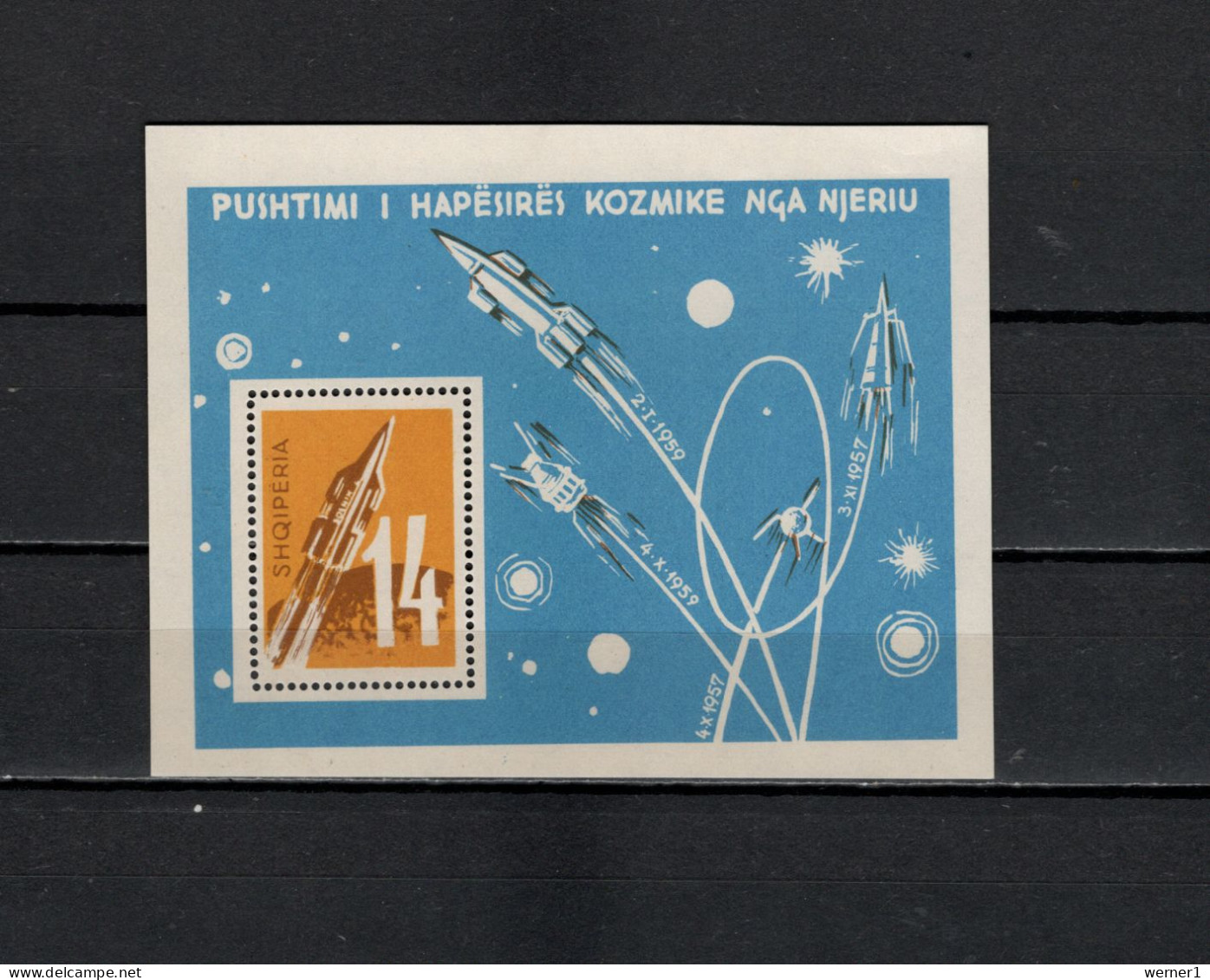 Albania 1962 Space Exploration S/s MNH -scarce- - Europa