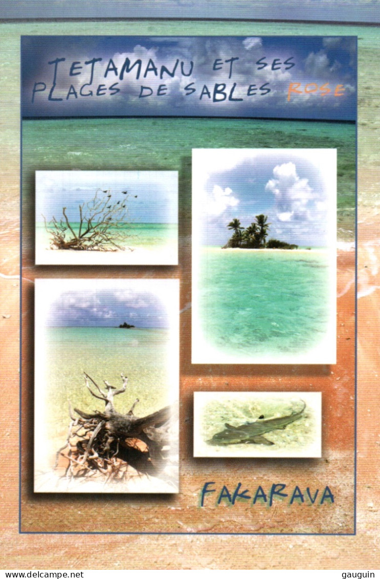 CPM - FAKARAVA - Atoll Des TUAMOTU - Plage Des Sables ...  Edition Photo Guy Lavigne - Französisch-Polynesien