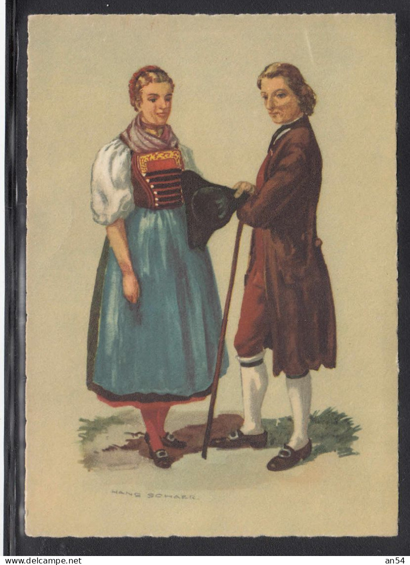 CARTE POSTALE NON CIRCULEE  COSTUMES  BALE - Maximumkarten (MC)