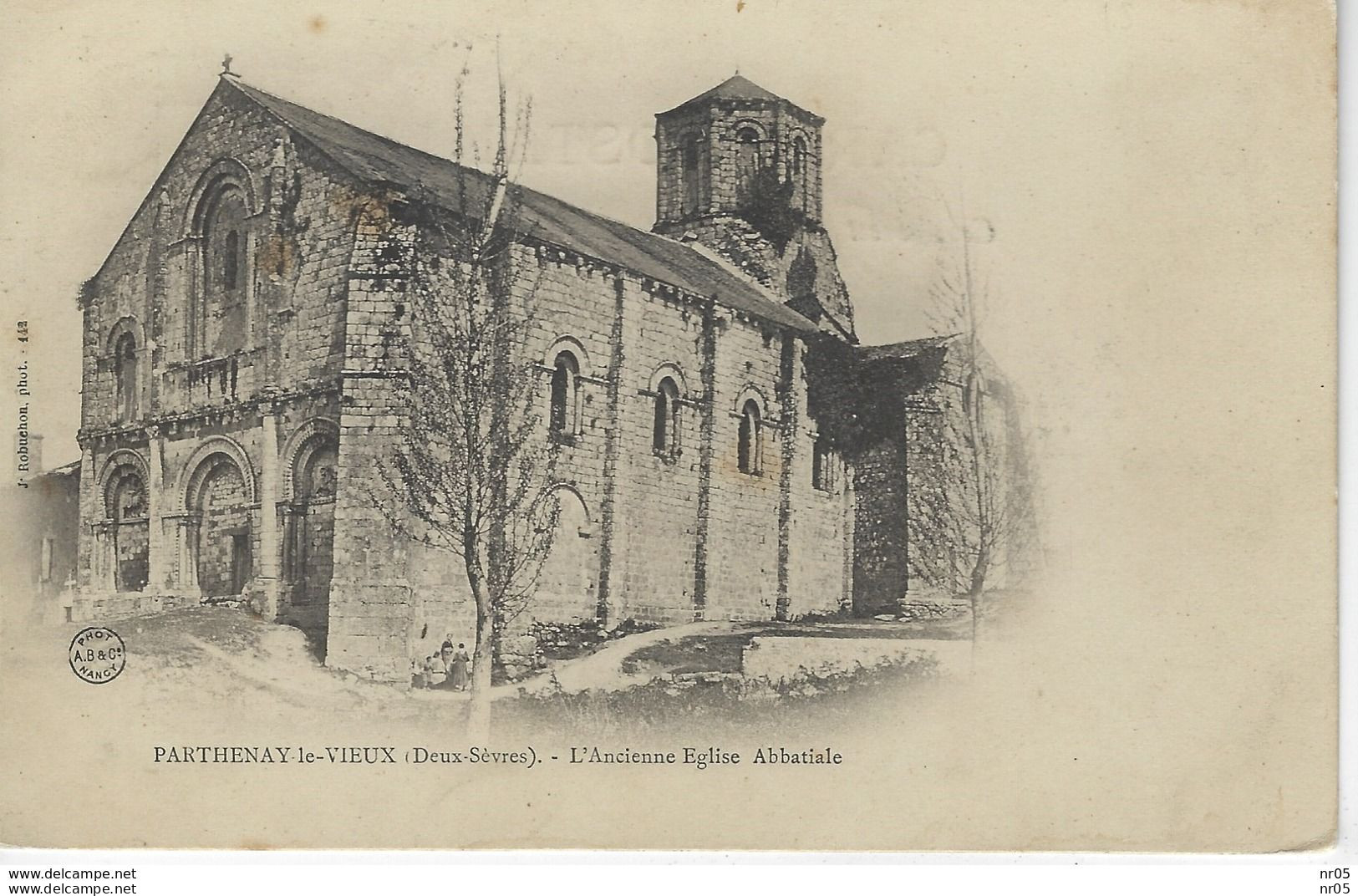 79 - PARTHENAY Le VIEUX - L'Ancienne Eglise Abbatiale    ( Deux Sevres ) - Parthenay