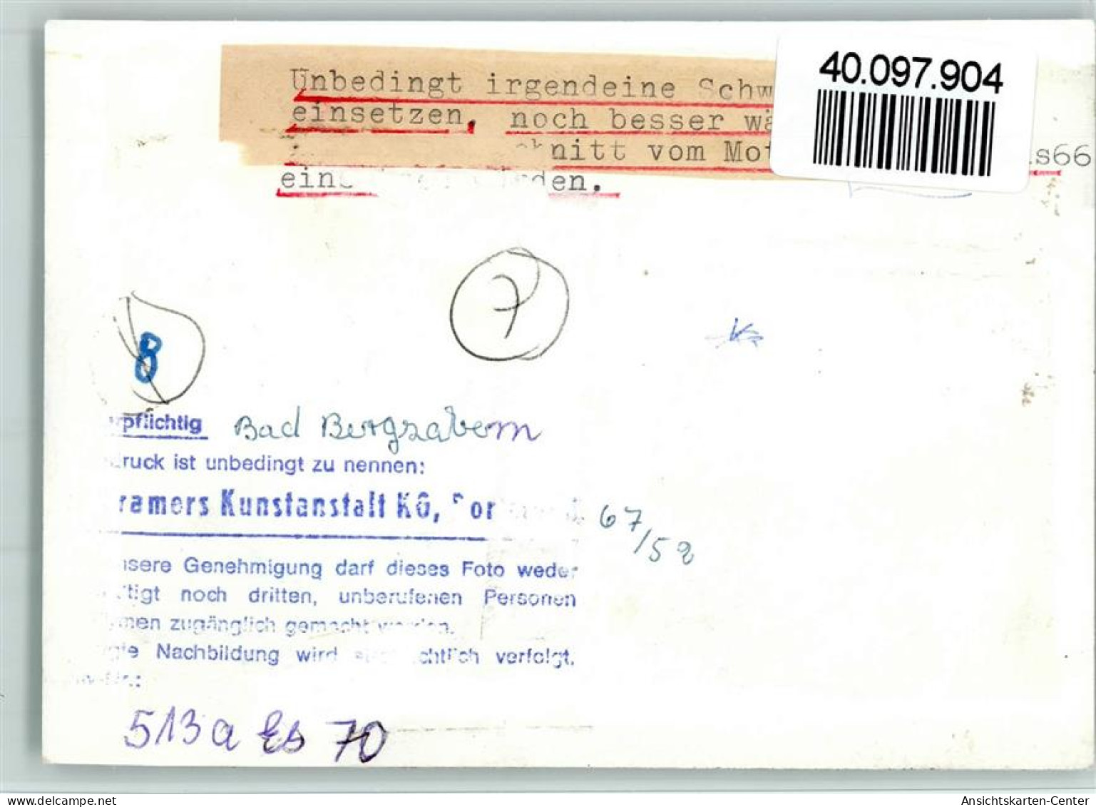 40097904 - Bad Bergzabern - Bad Bergzabern