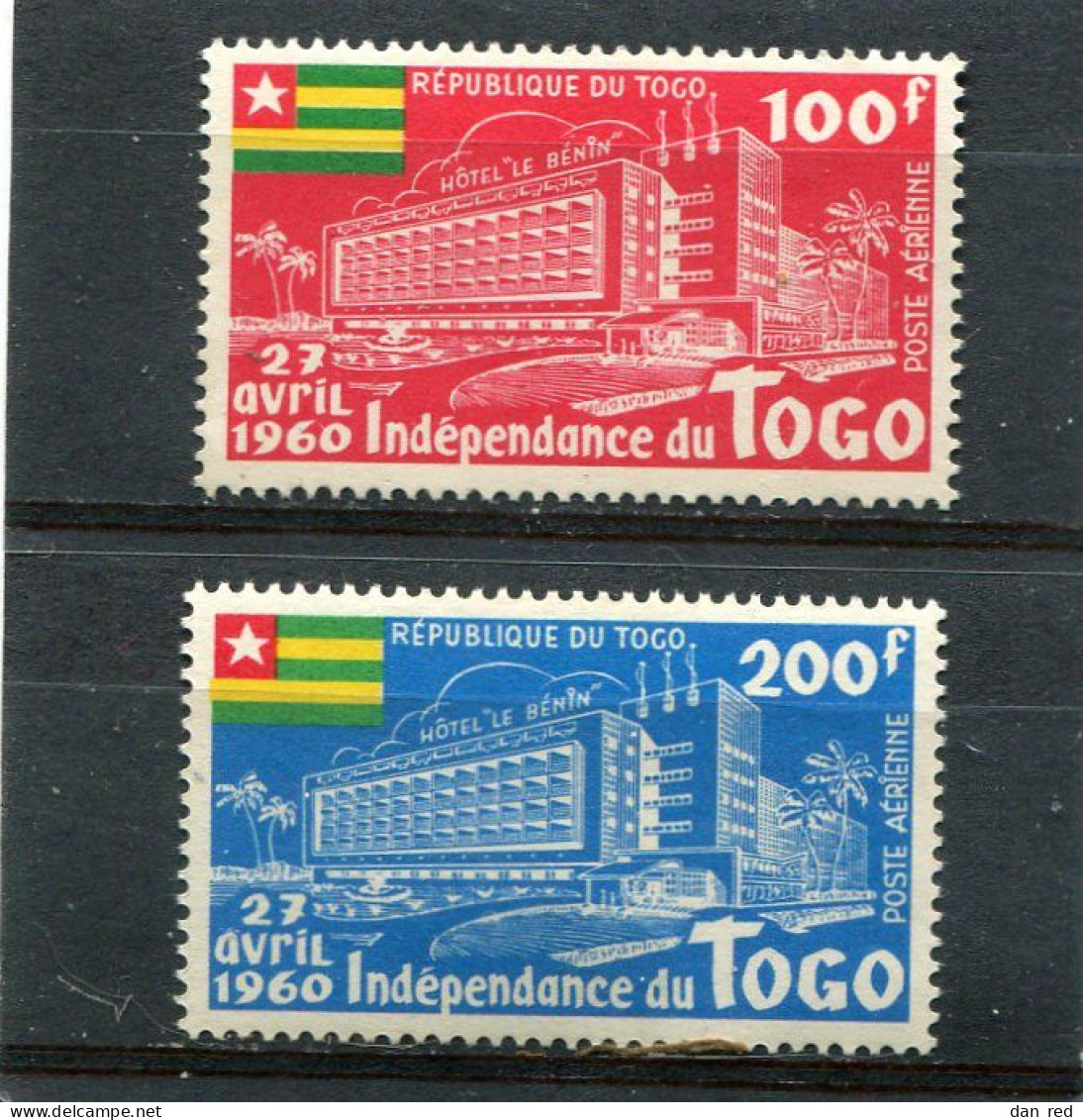 TOGO N° 34 Et 35 **  PA (Y&T) (Poste Aérienne) (Neuf) - Togo (1960-...)