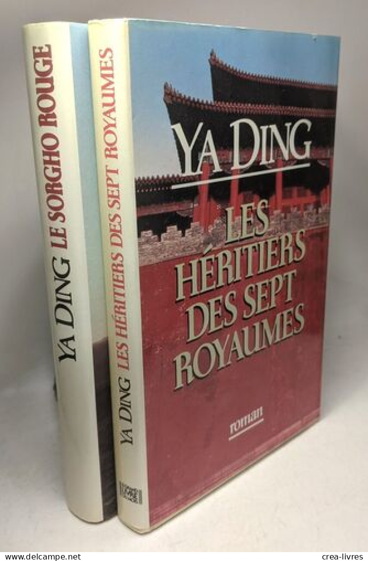 Les Héritiers Des Sept Royaumes + Le Sorgho Rouge ---2 Livres - Altri & Non Classificati