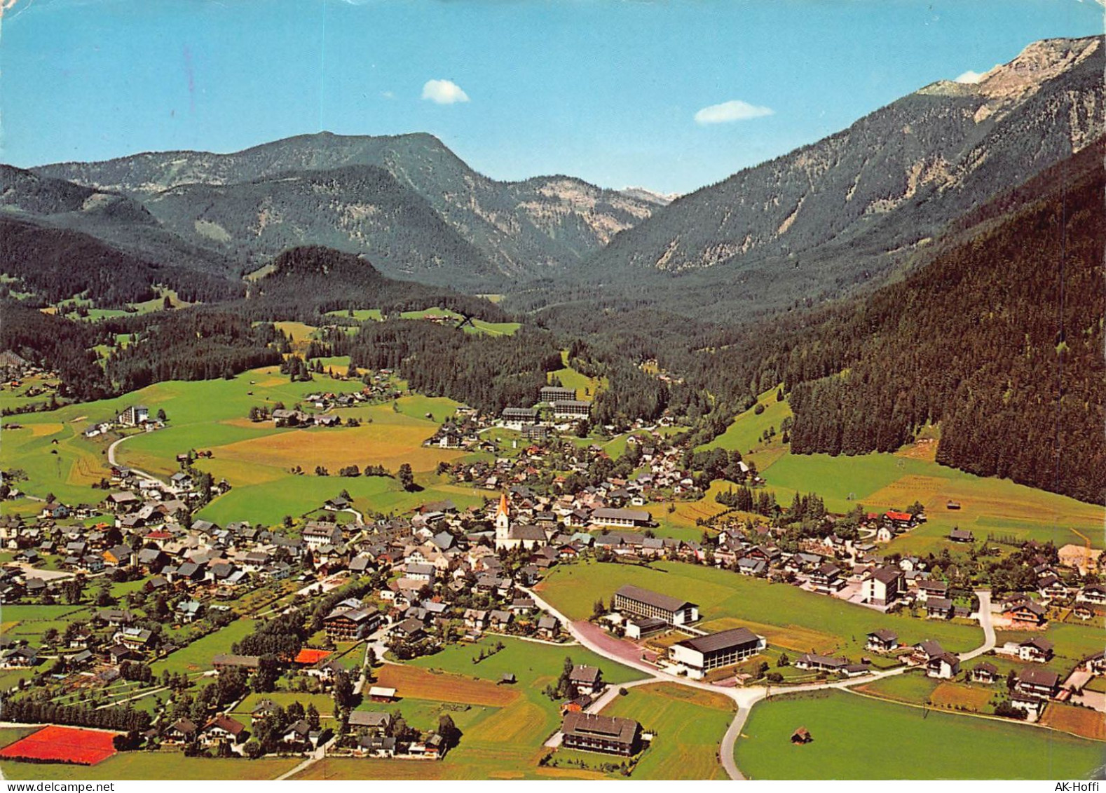 Bad Mitterndorf Gegen Das Öderntal Mit Lawinenstein, 1965 M Rechts Und Türkenkogl, 1756 M Mitte - Bad Mitterndorf