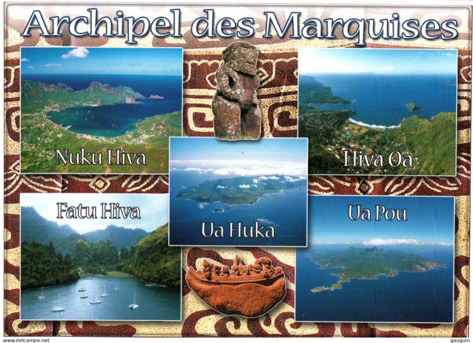 CPM - ARCHIPEL Des MARQUISES - Multivues ....Edition Pacific Promotion - Polynésie Française