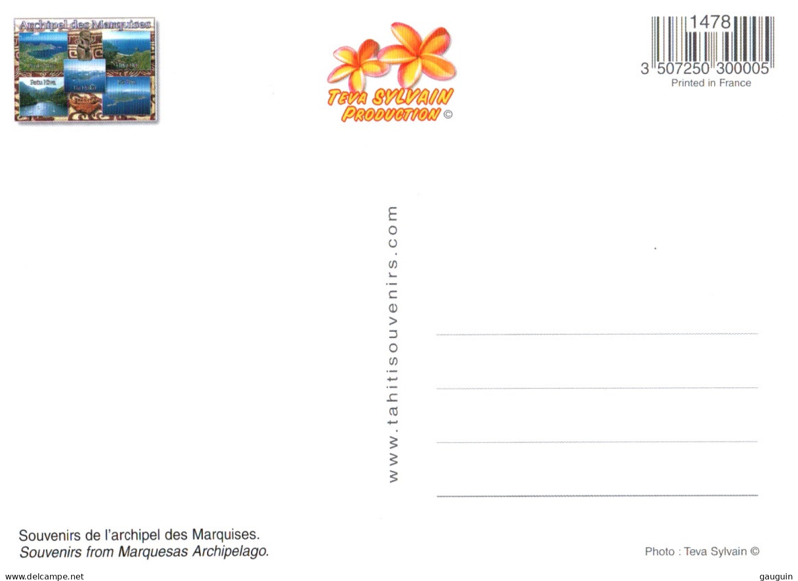CPM - ARCHIPEL Des MARQUISES - Multivues ....Edition Pacific Promotion - Polinesia Francese