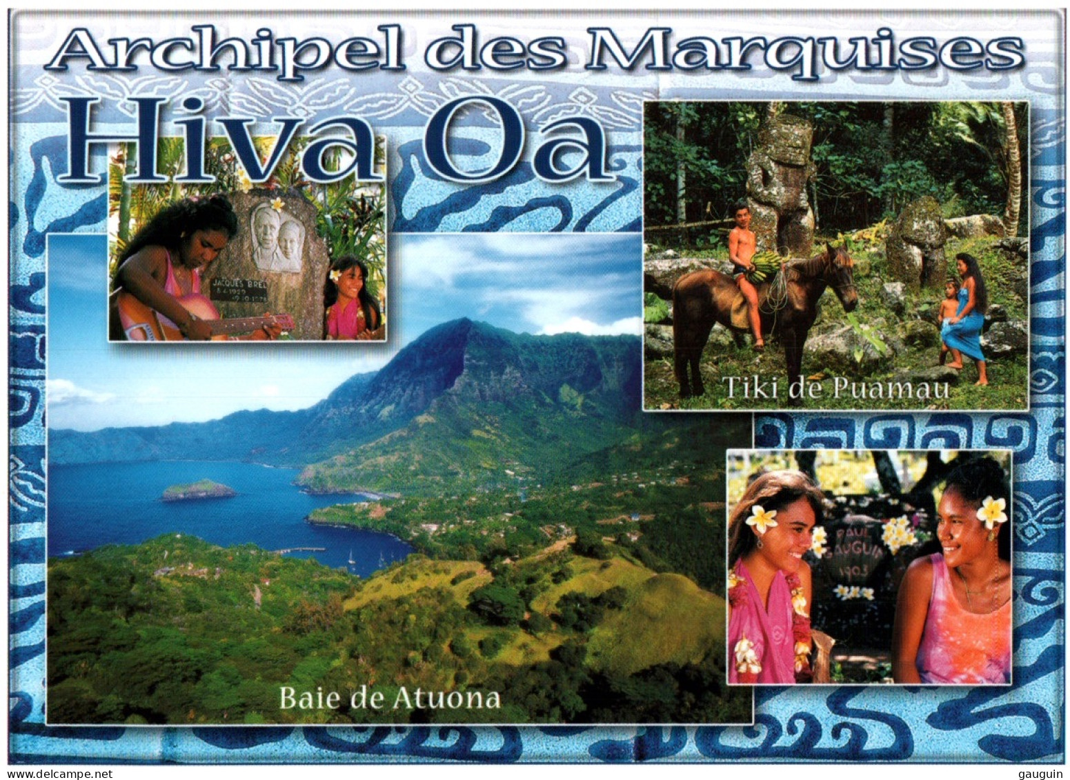 CPM - ARCHIPEL Des MARQUISES - HIVA OA ....Edition Pacific Promotion - Frans-Polynesië
