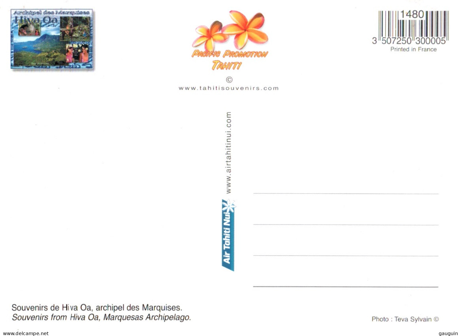 CPM - ARCHIPEL Des MARQUISES - HIVA OA ....Edition Pacific Promotion - Polynésie Française