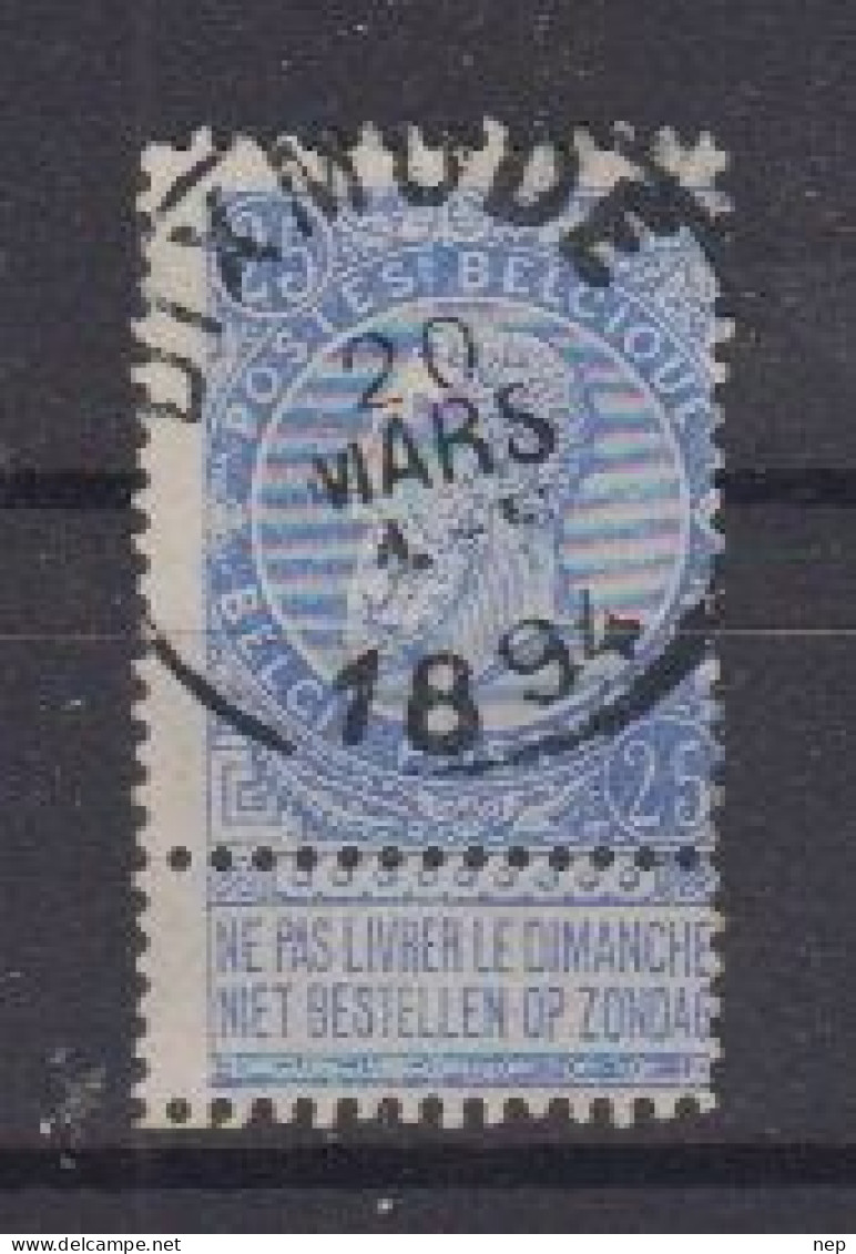 BELGIË - OPB - 1893/1900 - Nr  - 60 T1 L (DIXMUDE) - COBA  +2.00 € - 1893-1900 Schmaler Bart