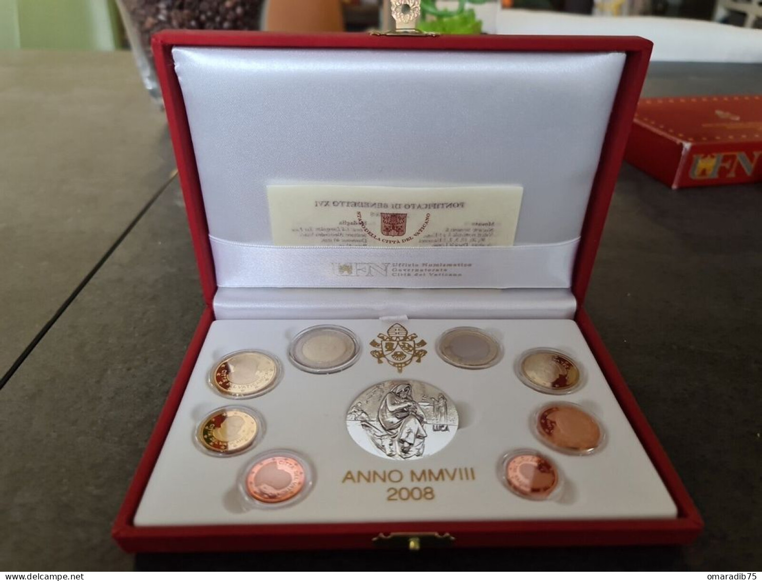 VATICAN Coffret Euros Vatican 2008 BE PROOF FDC - Benoît XVI - Vatikan