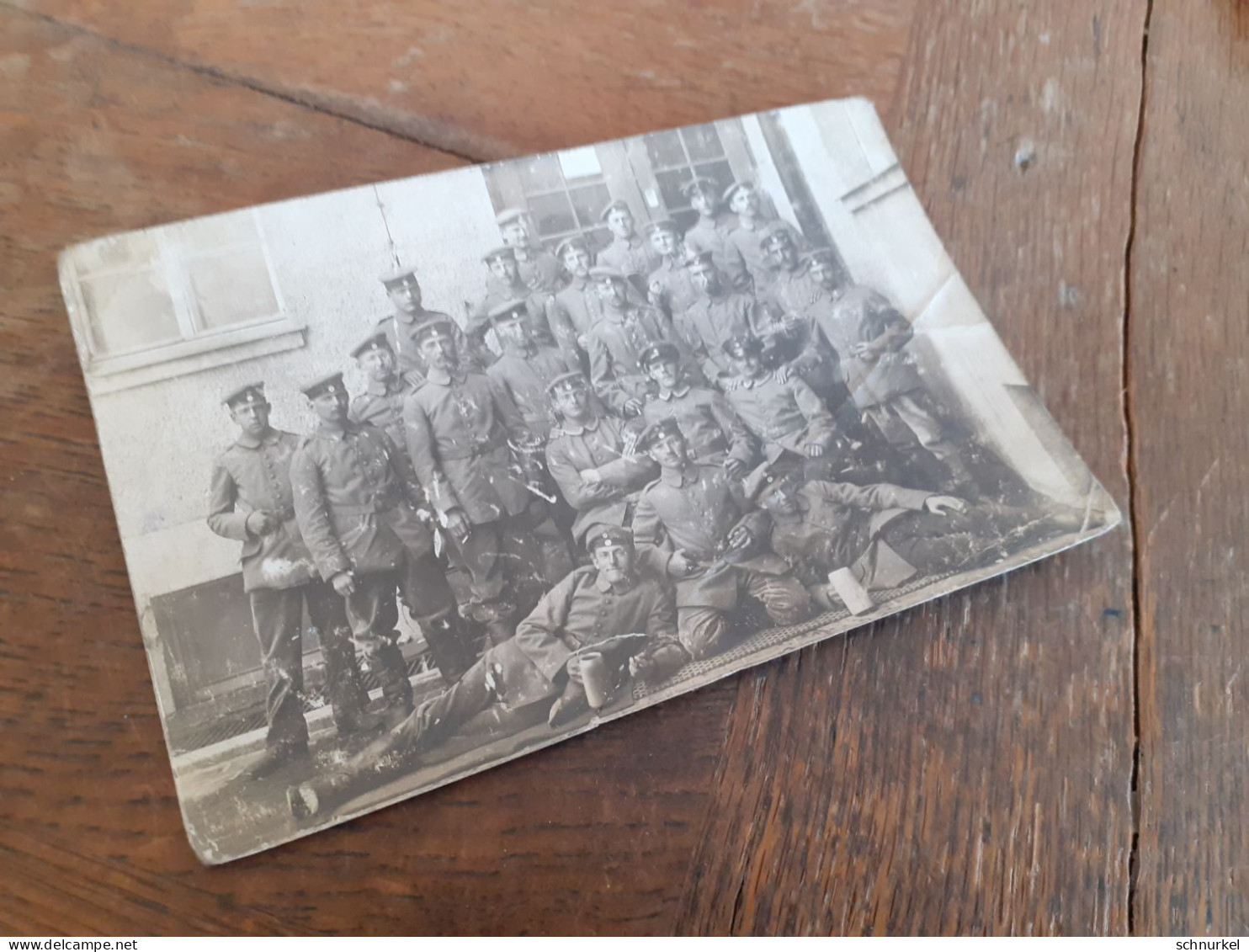 III. BATL. R.J.K.17 - 1915 - OFFIZIERE SOLDATEN In POSE - BIER HUMPEN - Nach EMMENDINGEN - Oorlog, Militair