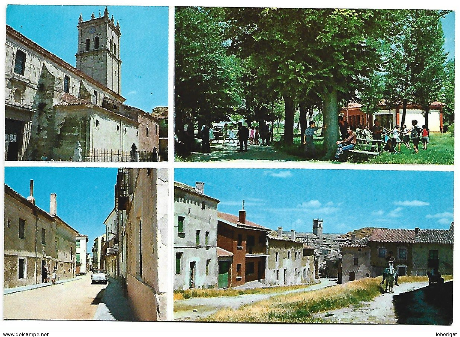 IGLESIA DE SAN MILLAN / LA CAROLINA / CALLE MAYOR / VISTA PARCIAL.- PALENCIA.- ( ESPAÑA). - Palencia