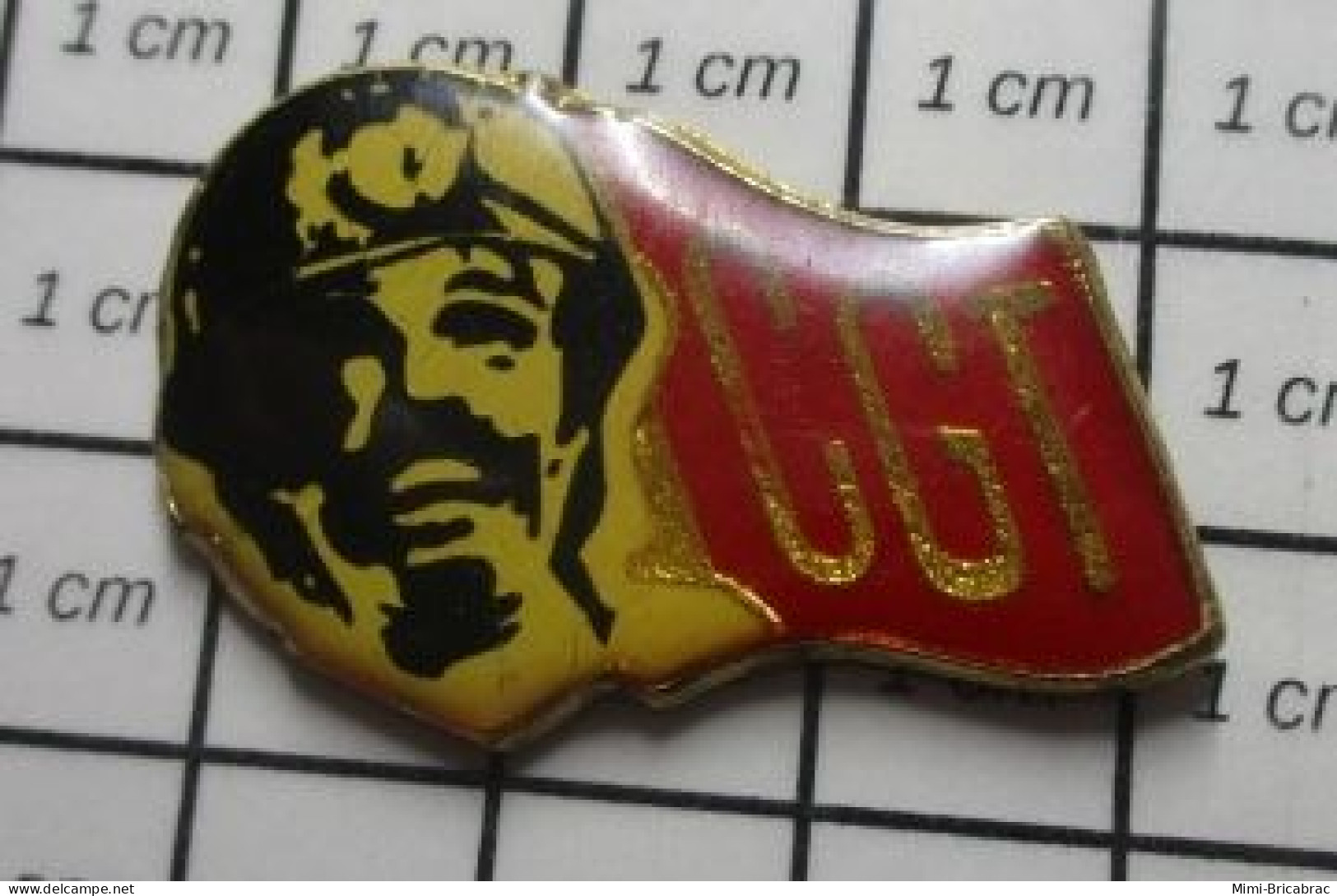 1618B Pin's Pins / Beau Et Rare : ASSOCIATIONS / MINEUR CGT SYNDICAT COMMUNISTE - Associations