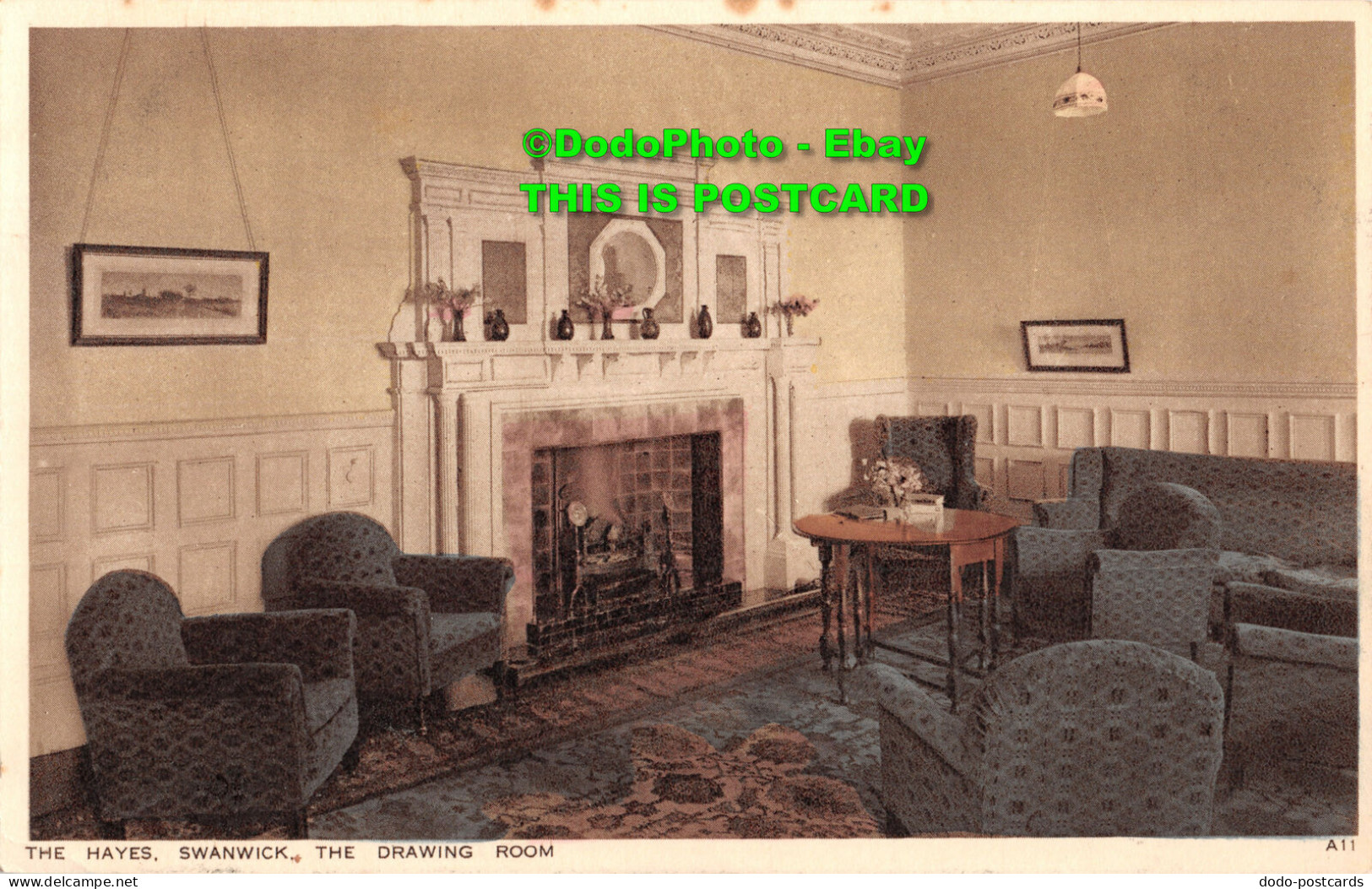 R424879 The Hayes. Swanwick. The Drawing Room. Photochrom - Monde