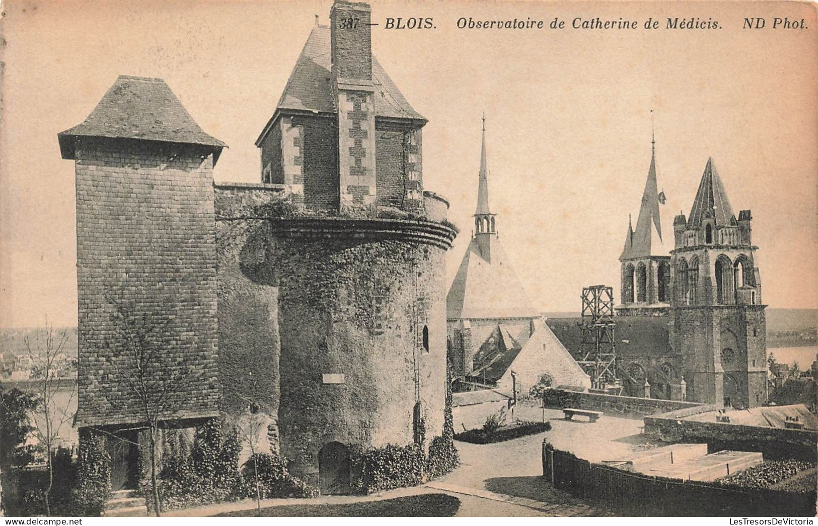 FRANCE - Blois - Vue Sur L'observatoire De Catherine De Médicis - N D Phot - Vue Générale - Carte Postale Ancienne - Blois