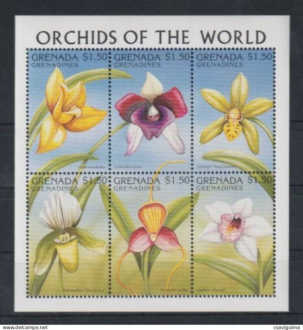 Grenada Grenadines - 1997 - Orchids Of The World - Yv 2238/43 - Orchideen