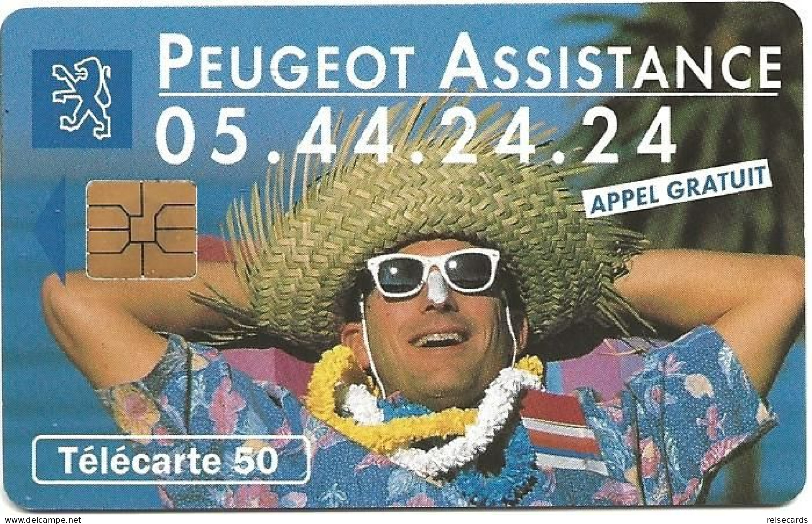 France: France Telecom 07.93 F387 Peugeot Assistance - 1993