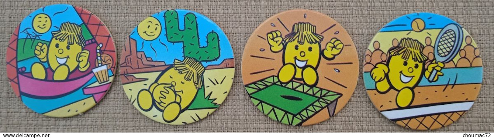 POG 020, Lot De 4 Pogs Avimage VICO - Sonstige & Ohne Zuordnung