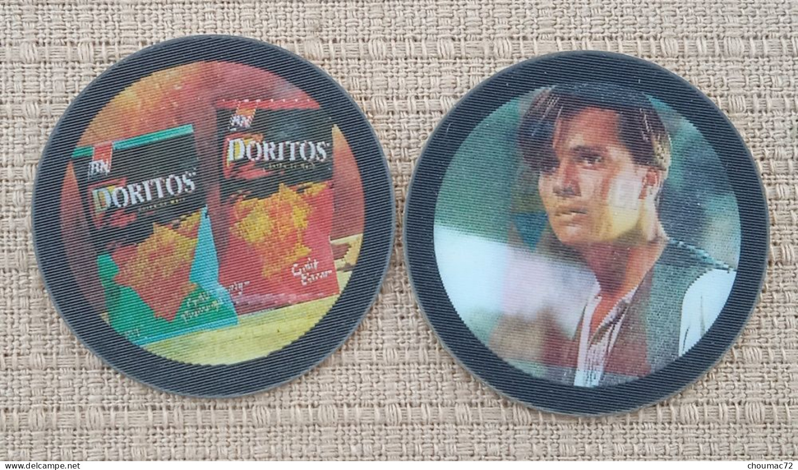 POG 022, Lot De 2 Pogs Bi Magic 3D Indiana Jones BN BNTroc's - Altri & Non Classificati