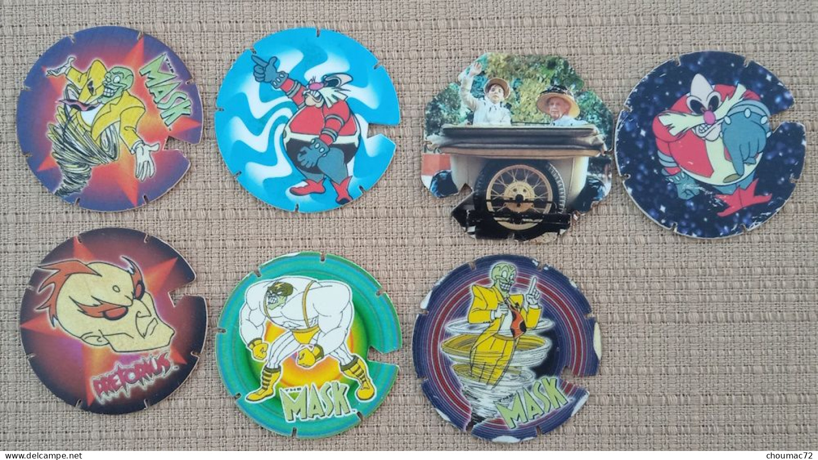 POG 025, Lot De 7 Pogs  BN BNTroc's - Autres & Non Classés