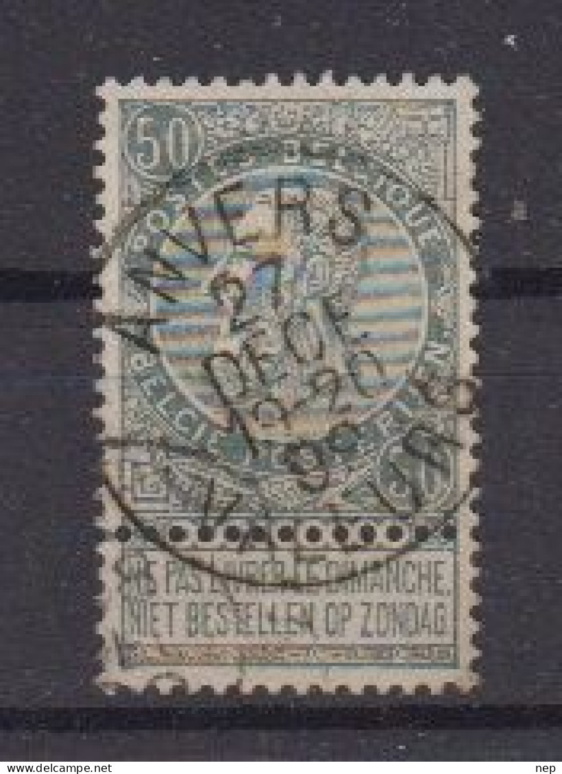 BELGIË - OPB - 1893/1900 - Nr  - 63 T1 L (ANVERS/VALEURS) - COBA  +2.00 € - 1893-1900 Fine Barbe