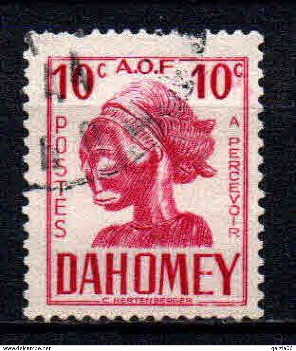 Dahomey  - 1943 -Tb Taxe N° 20 Sans RF  - Oblit - Used - Usados