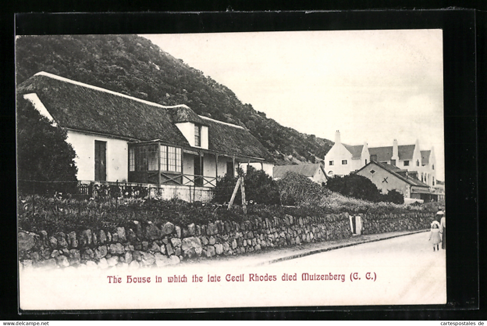 CPA Muizenberg, House In Which The Alte Cecil Rhodes Died  - Sud Africa