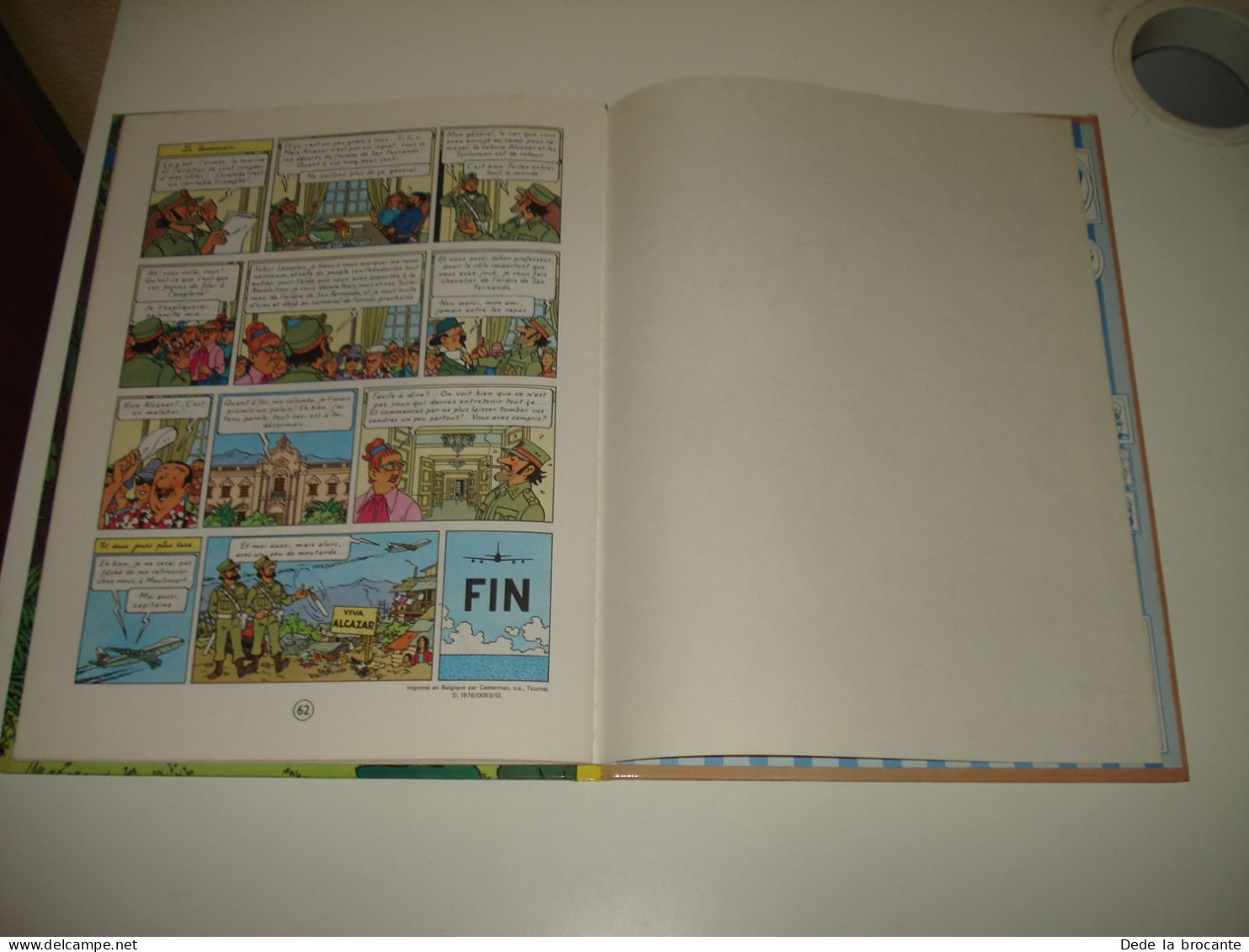 C54 (1)/ Tintin " Et les Picaros " EO 1976 - C 1 - 24 traductions - Superbe état