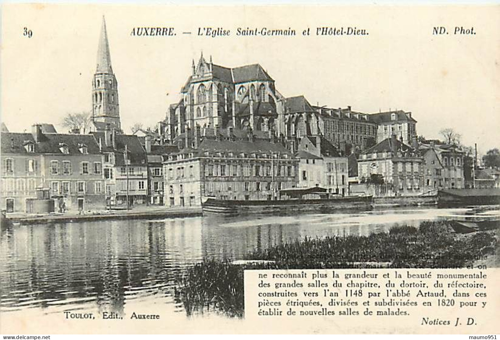 Département 89. Yonne. Région. Bourgogne Franche Conté. Lot de 20 Cartes anciennes N° 206