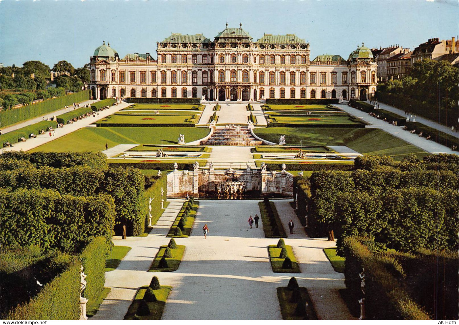 Wien III - Oberes Belvedere, Erbaut 1721-1723 Von Joh. Lucas Von Hildebrandt - Belvedere