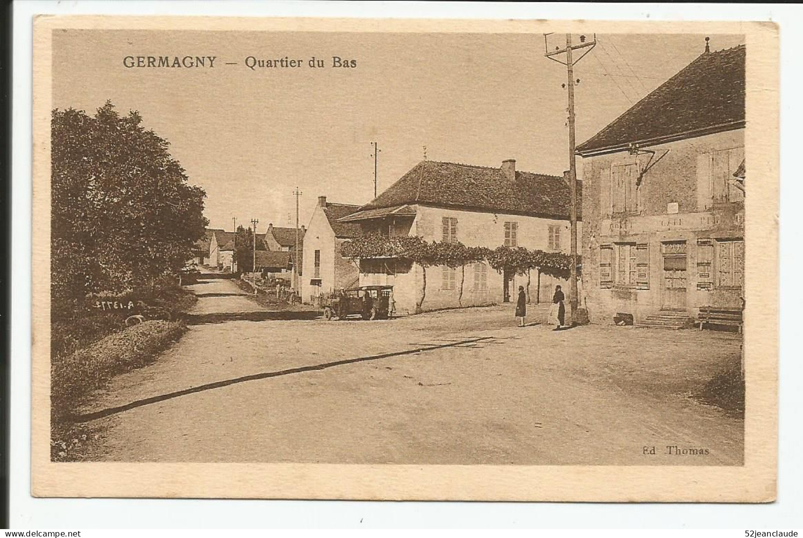 Germagny Quartiers Du Bas Rare  1930    N° - Sonstige & Ohne Zuordnung