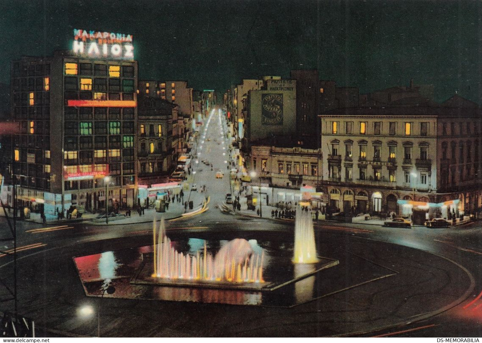 Athens - Omonia Square By Night - Grecia