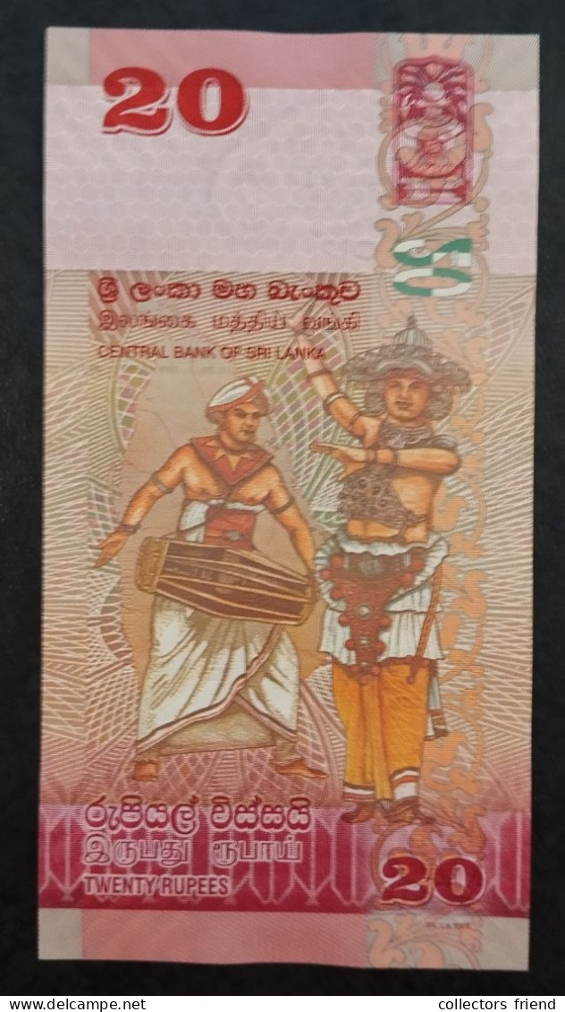 SRI LANKA - 2013-08-12 - 20 Rupees - UNC - Sri Lanka