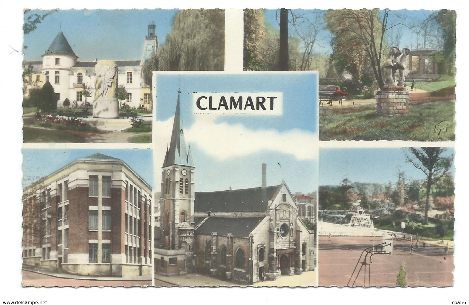 CLAMART - Carte Multivues Plusieurs Aspects N°820 Abeille Cartes - Clamart