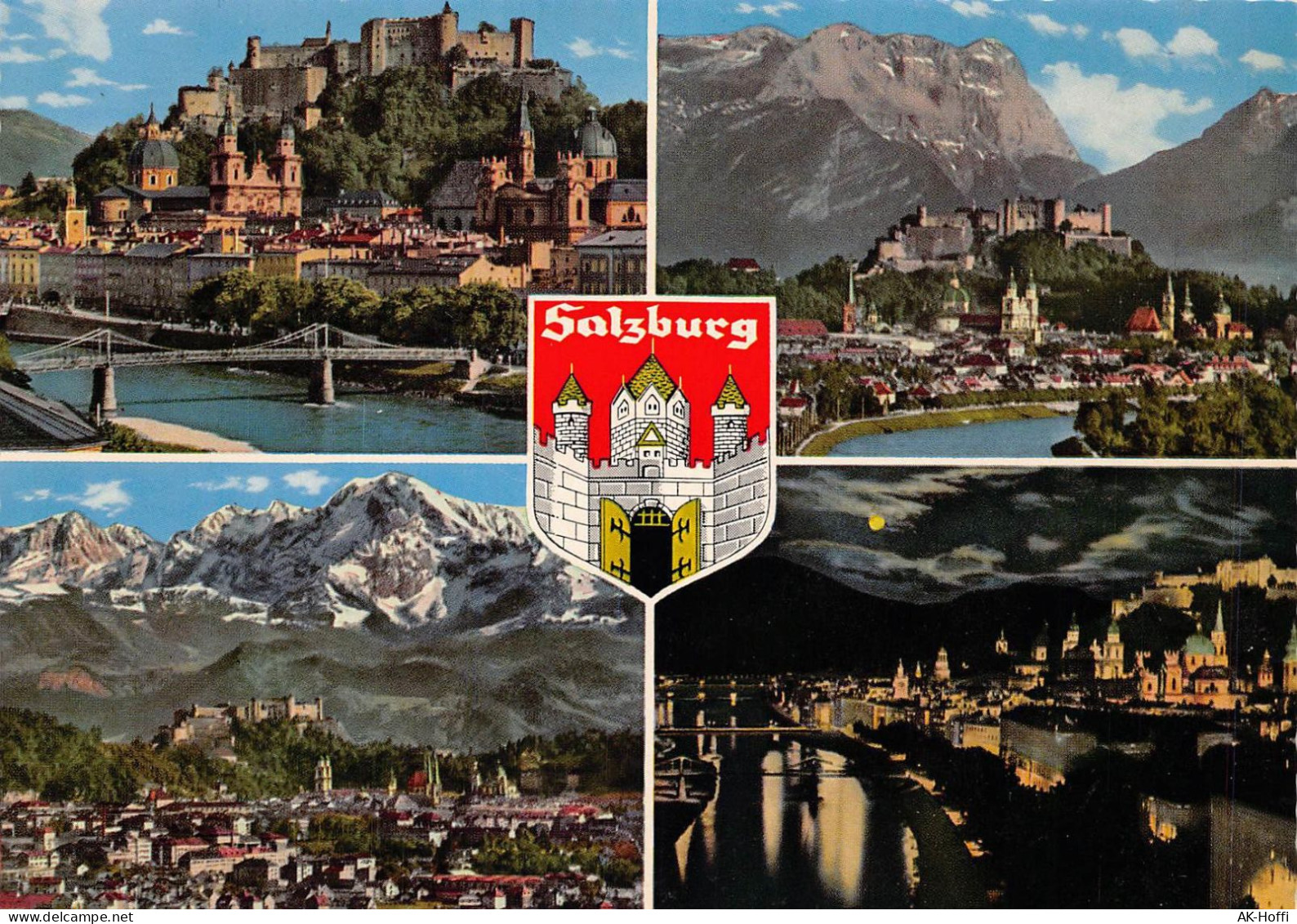 Salzburg - Altstadt Und Salzach - Salzburg Stadt