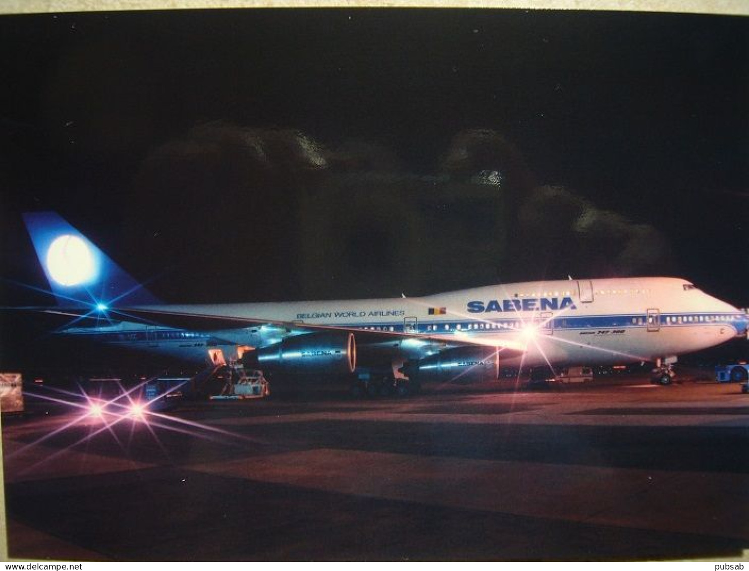 Avion / Airplane / SABENA  / Boeing B 747-300 / Registered As OO-SGC - 1946-....: Era Moderna