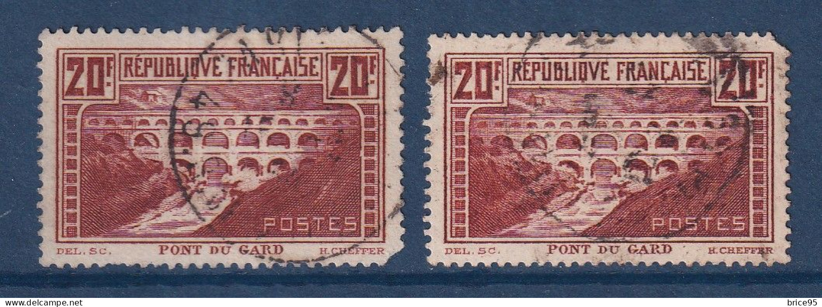 France - YT N° 262 - Oblitéré - IIA Et IIB - 1929 à 1931 - Used Stamps