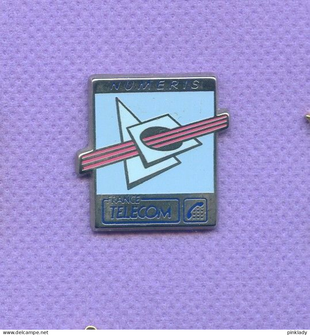 Rare Pins France Telecom Numeris Zamac I235 - France Telecom