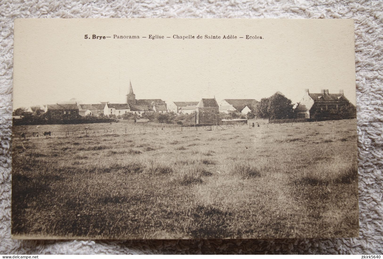 Brye "Panorama - Eglise - Chapelle De Sainte Adèle - Ecoles" - Fleurus