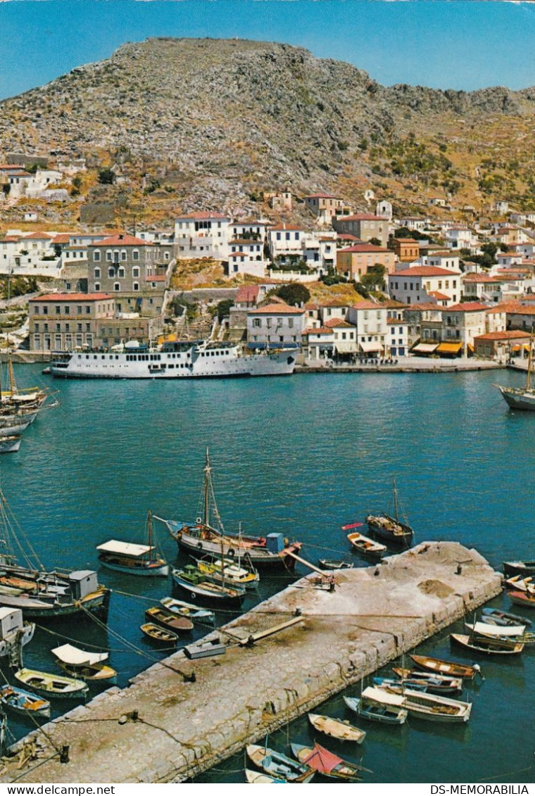 Hydra - Harbour , Ferry Port - Greece