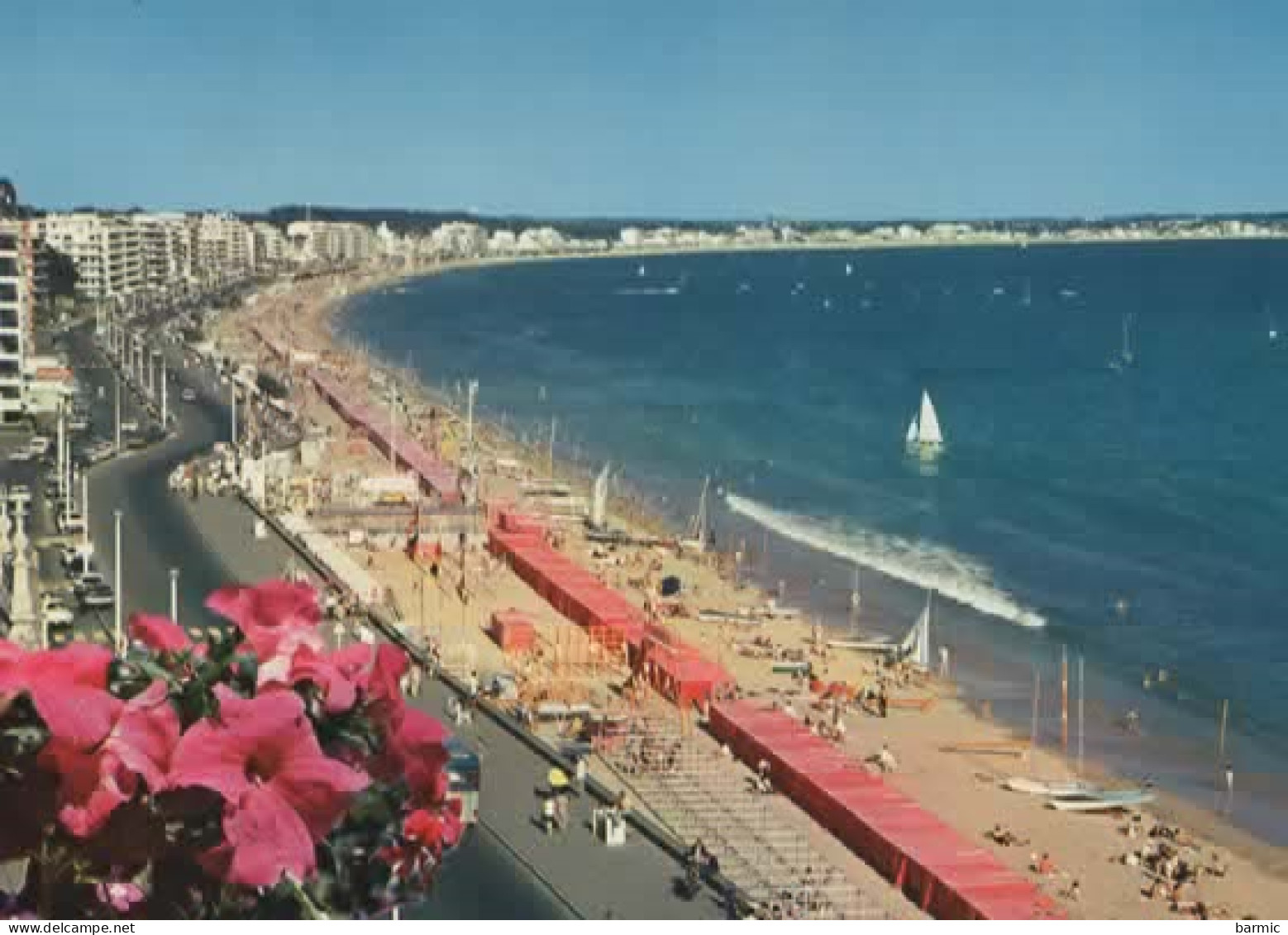 LA BAULE, VUE GENERALE DE LA PLAGE COULEUR REF 15661 - La Baule-Escoublac