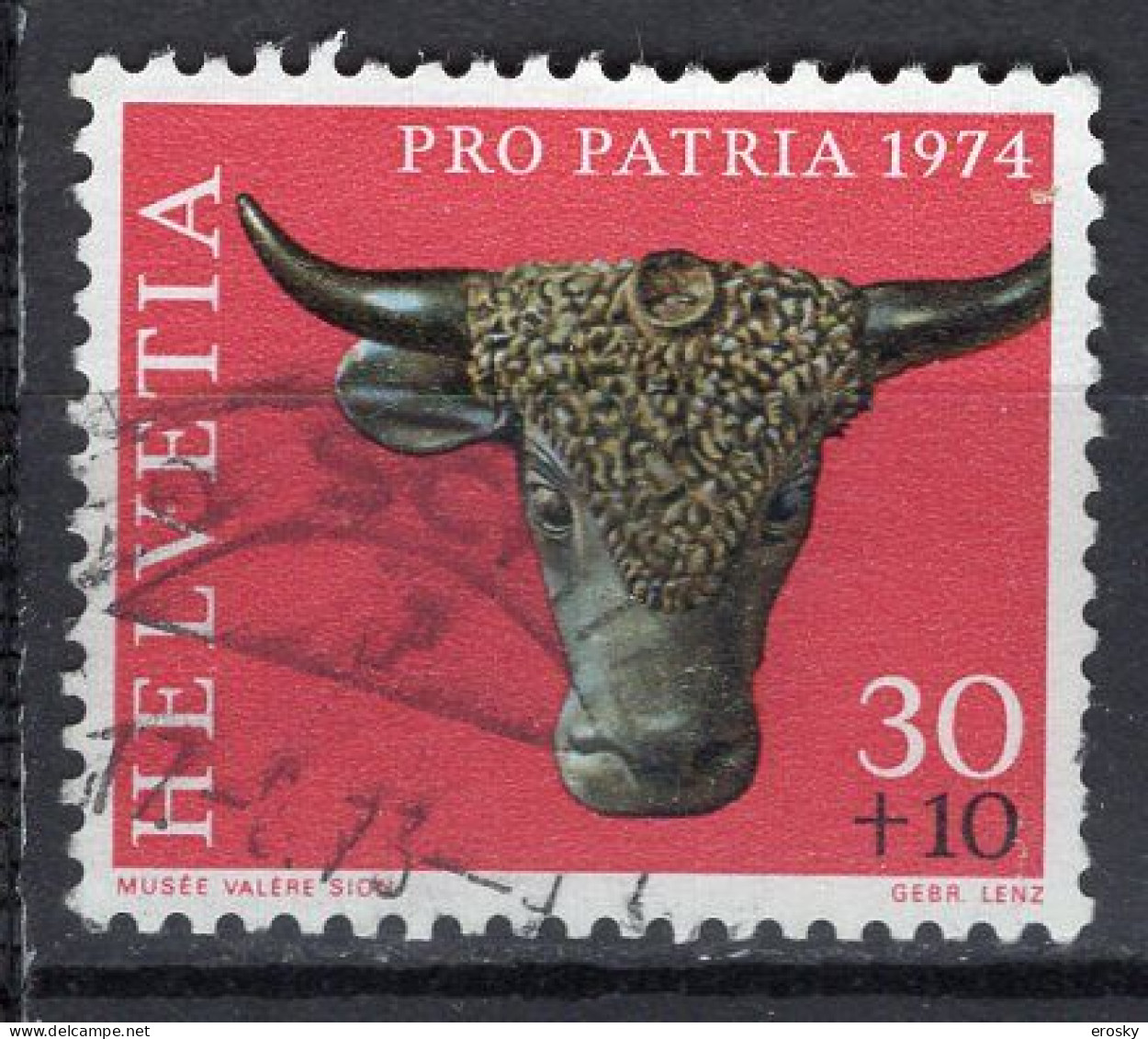 T3201 - SUISSE SWITZERLAND Yv N°962 Pro Patria Fete Nationale - Used Stamps