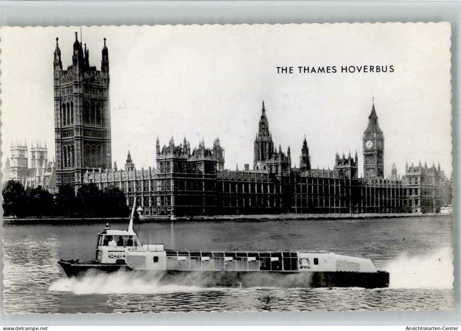 11033004 - Binnenschiffe The Thames Hoverbus 1963 AK - Comercio