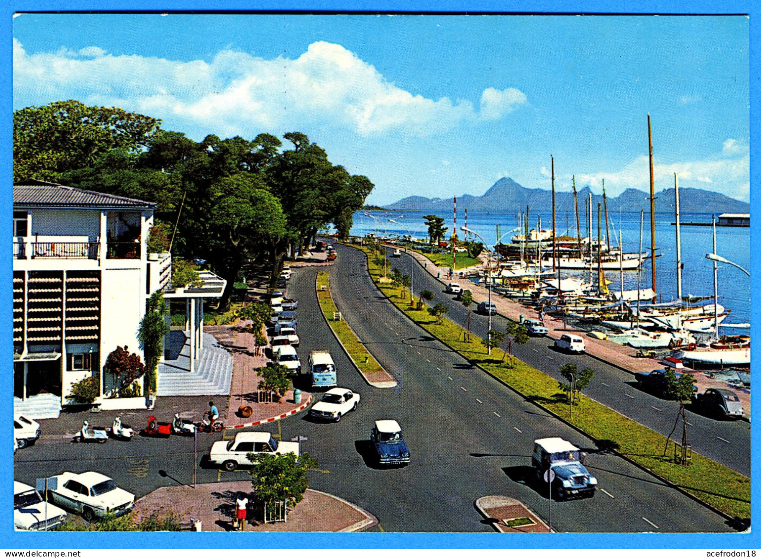 Tahiti - Perle Des Mers Du Sud - Port De Papeete Vu De La Poste - Polynésie Française