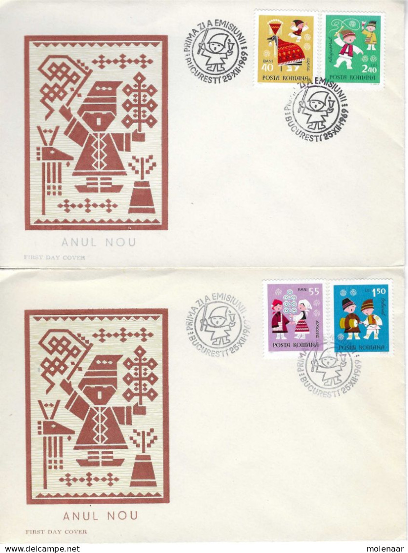 Postzegels > Europa > Roemenië > FDC 2883-2886 (16867) - FDC