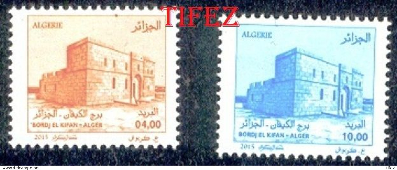 Année 2015-N°1718/1719 Neufs**MNH : Bordj-El-Kiffan (fort De L'eau) - 2 - - Algerien (1962-...)